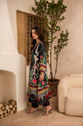 Printed - Lawn - 3pc - D129